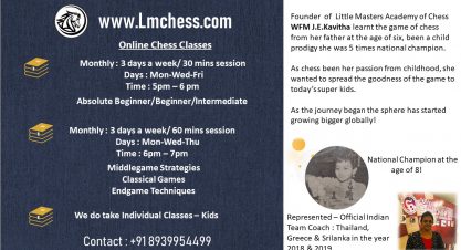 Online Chess Classes
