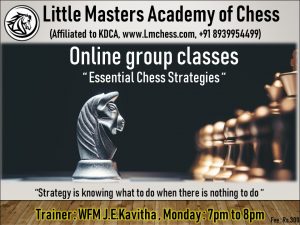 Online Group Classes - Essential Chess Strategies